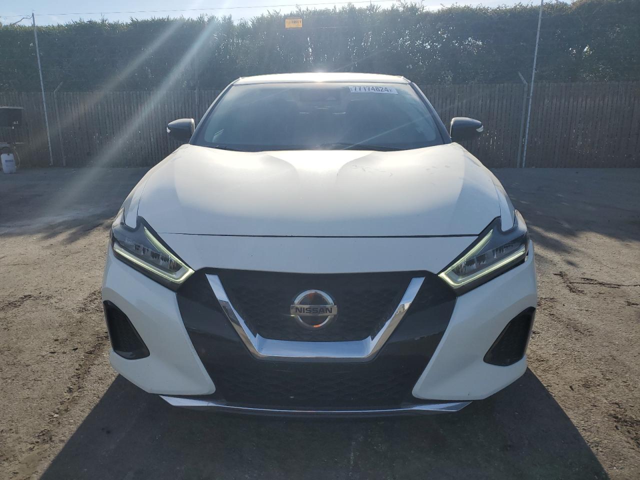 2021 Nissan Maxima VIN 1N4AA6CV2MC509786 Copart auction photo, front end / side damage thumbnail 5
