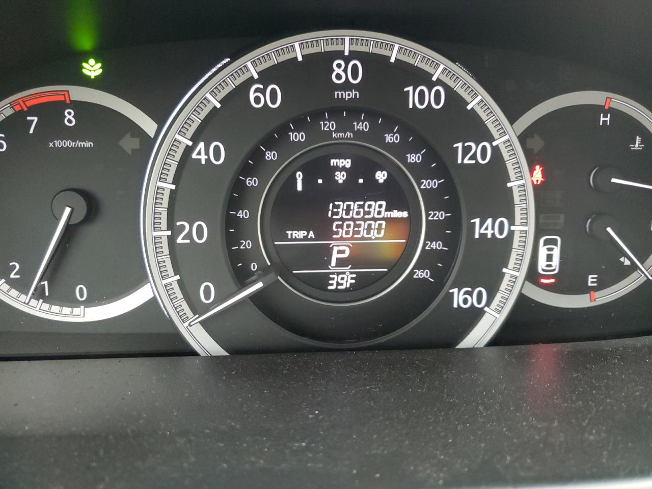 2013 Honda Accord VIN 1HGCR3F83DA010220 Copart auction photo, front end / rear end damage thumbnail 9