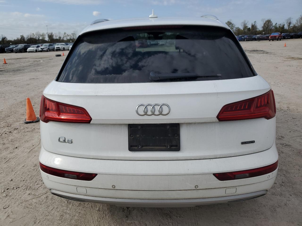 2020 Audi Q5 VIN WA1ANAFY9L2061228 Copart auction photo, side damage thumbnail 6