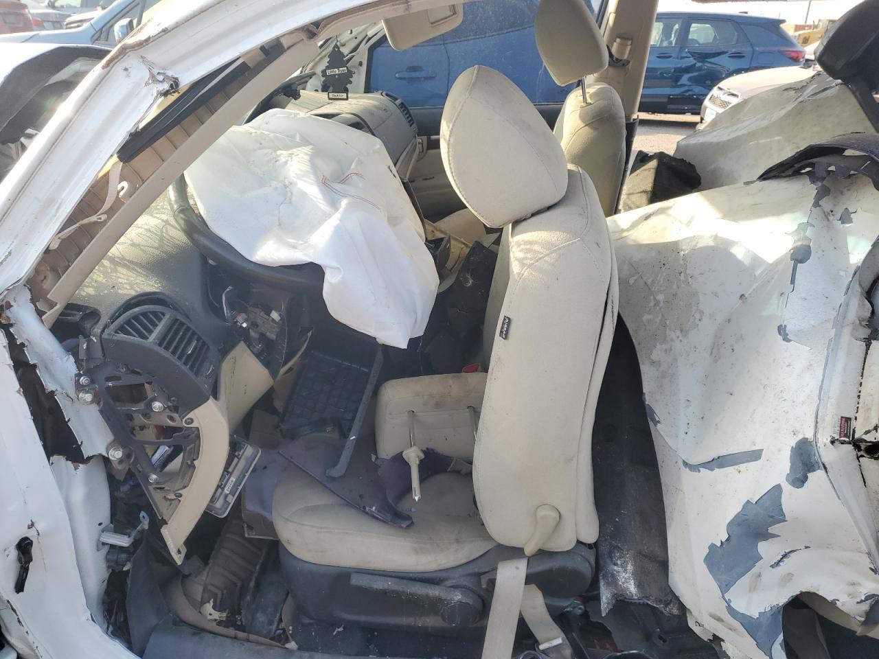 2009 Hyundai Santa Fe VIN 5NMSG13D39H245641 Copart auction photo, all over damage thumbnail 7