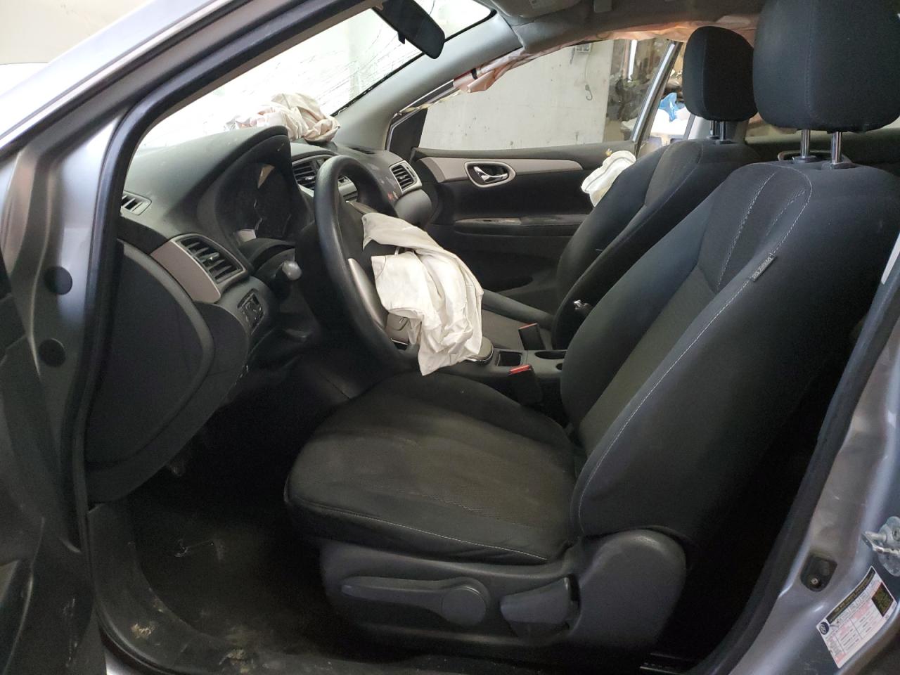 2014 Nissan Sentra VIN 3N1AB7AP2EL691354 Copart auction photo, front end / side damage thumbnail 7