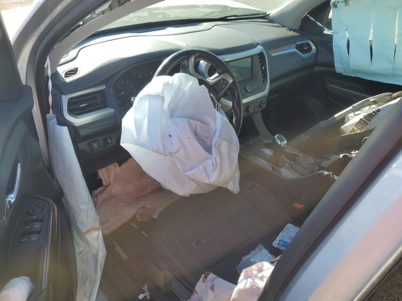 2019 GMC Acadia VIN 1GKKNKLA7KZ290301 Copart auction photo, front end / rear end damage thumbnail 8