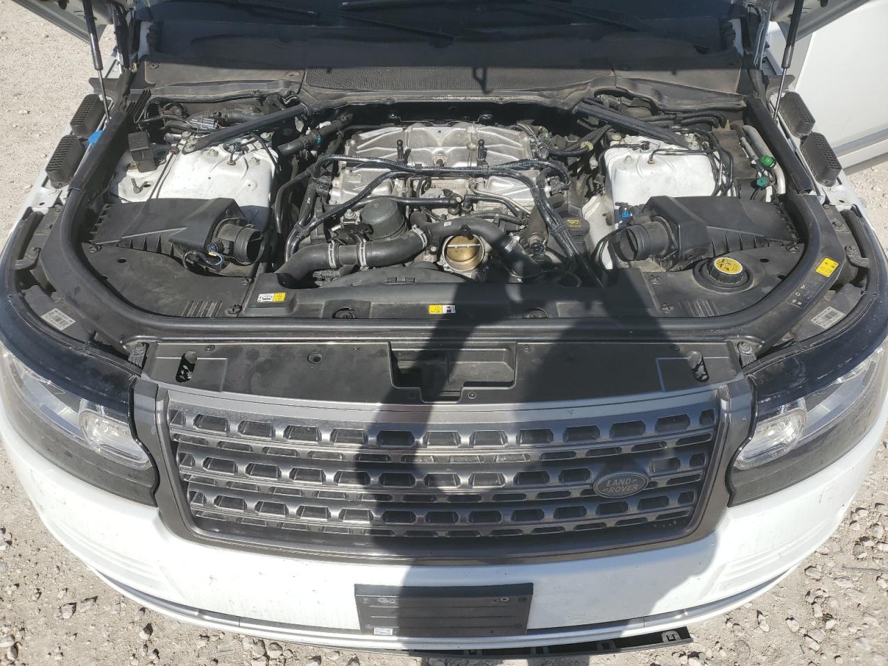 2017 Land Rover Range Rover VIN SALGR2FV7HA356561 Copart auction photo, front end / mechanical damage thumbnail 12