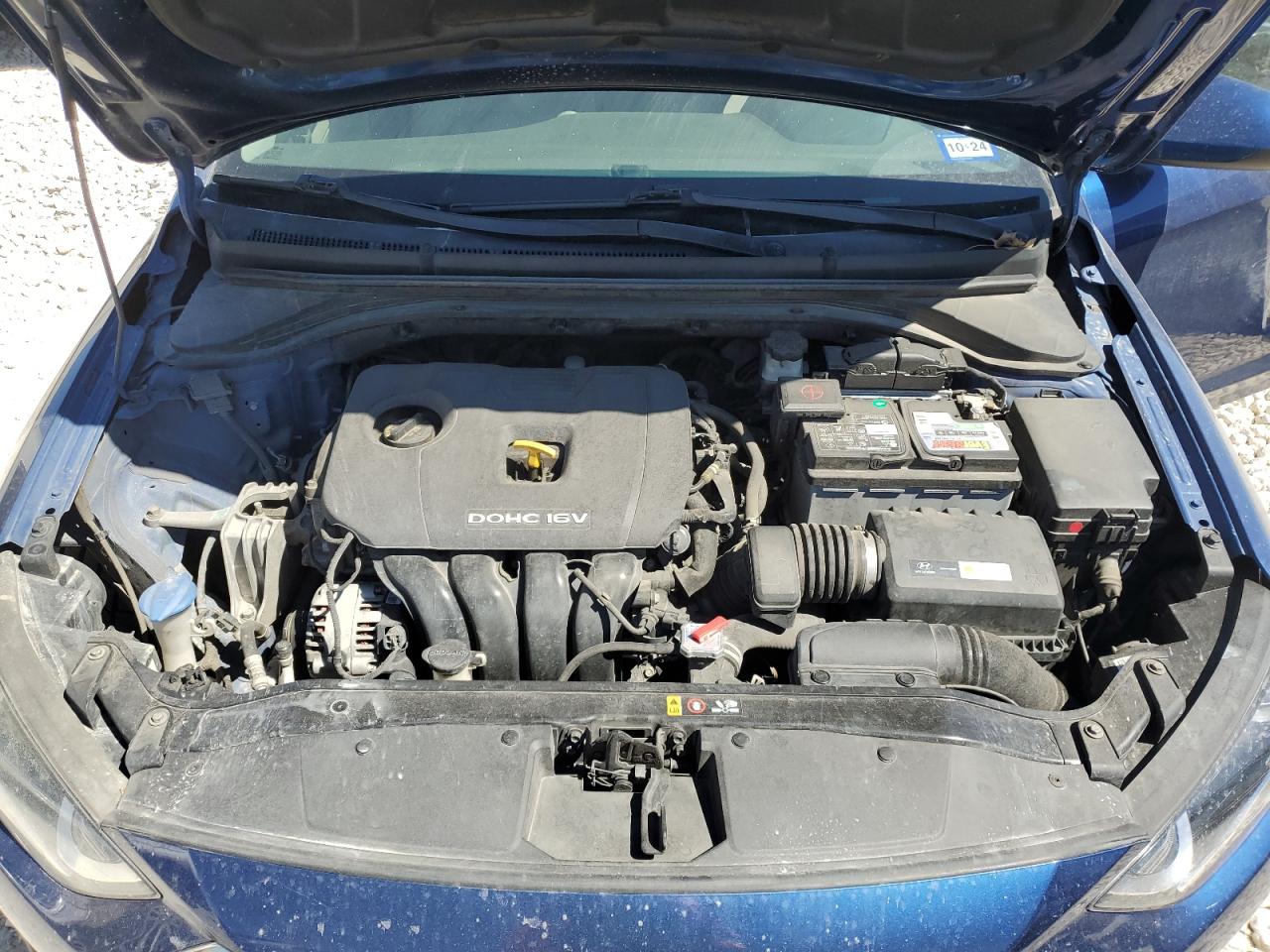2017 Hyundai Elantra VIN 5NPD84LF2HH094687 Copart auction photo, all over damage thumbnail 11