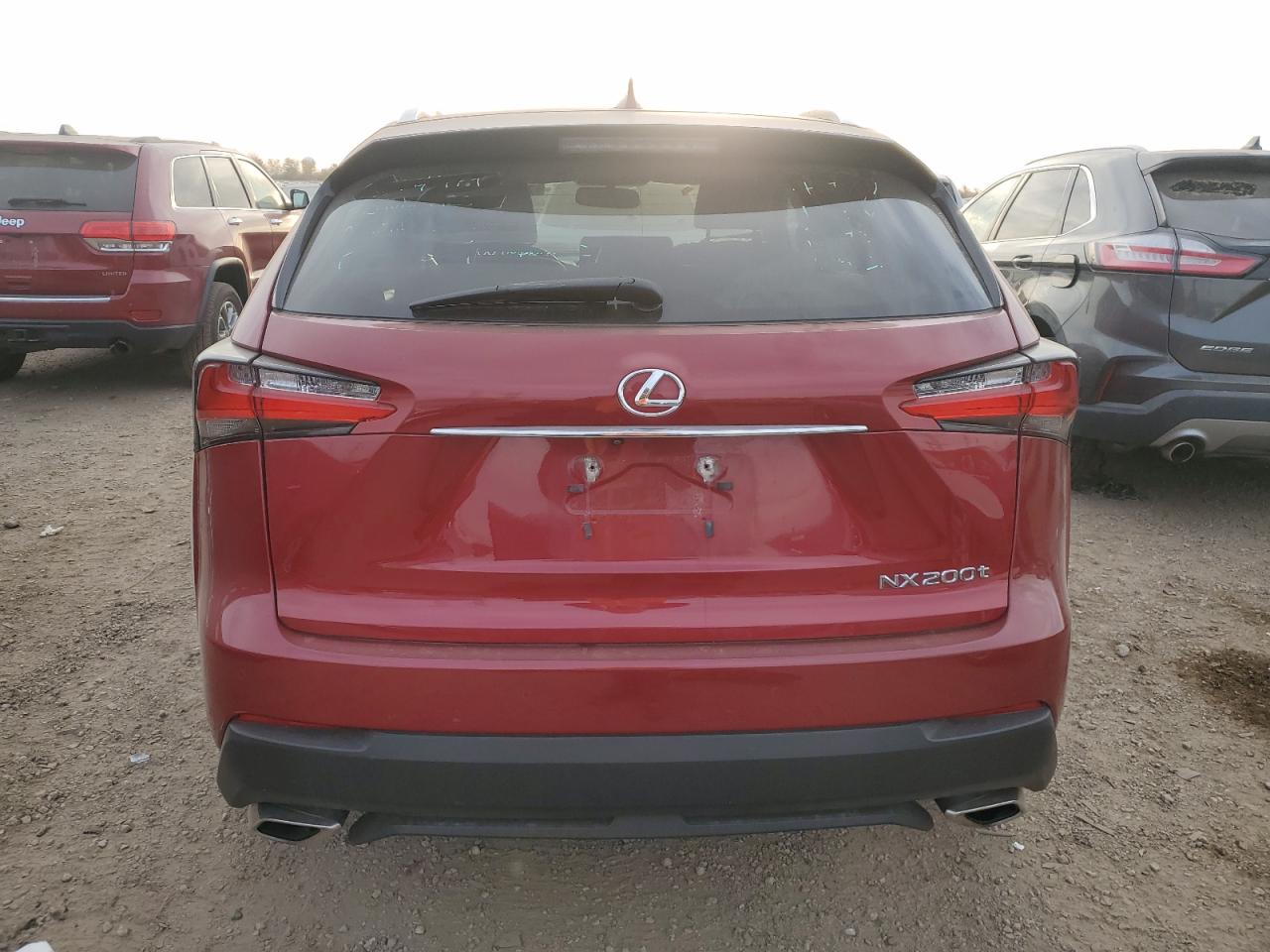 2016 Lexus NX VIN JTJBARBZ7G2062819 Copart auction photo, front end damage thumbnail 6