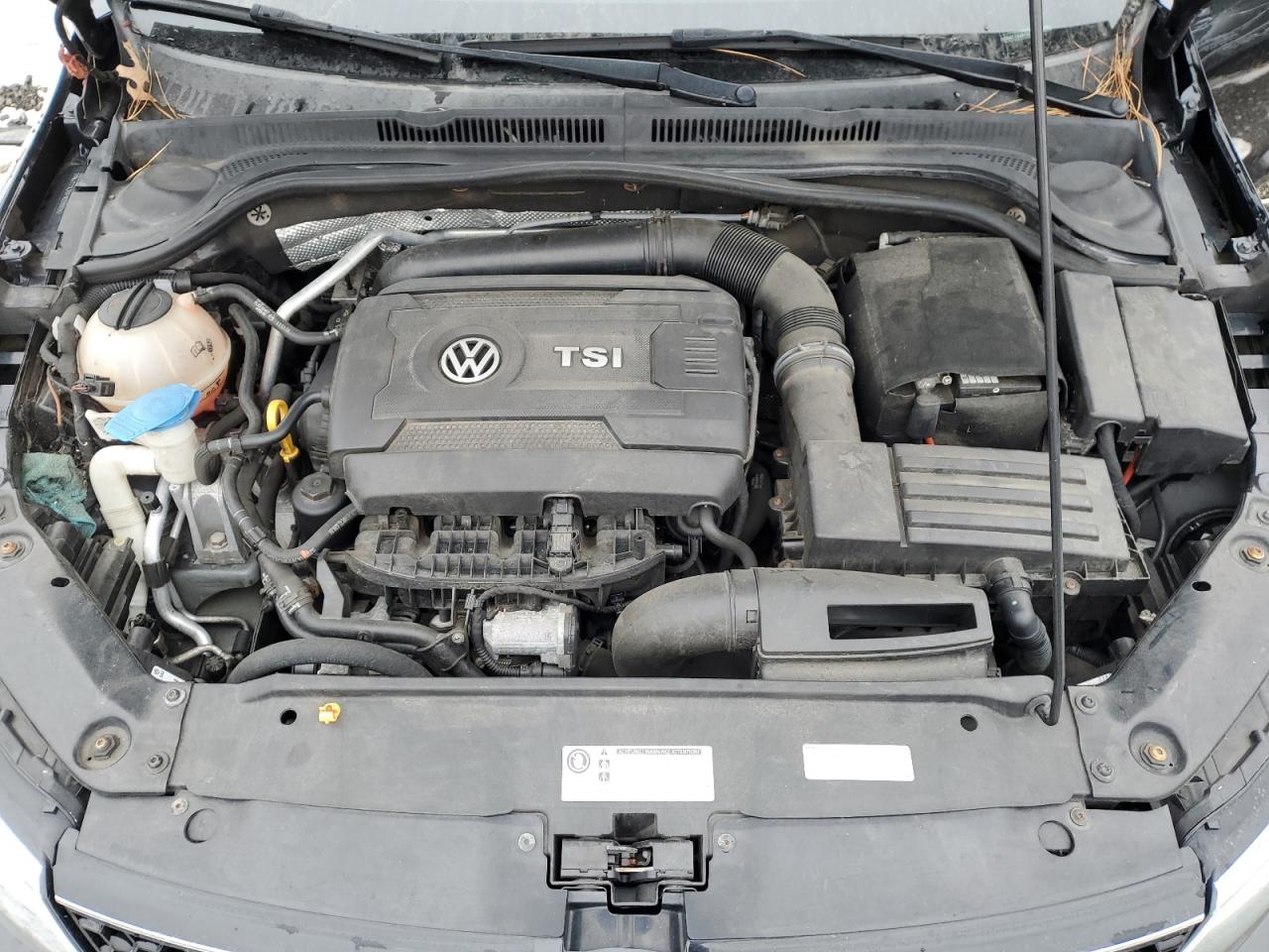 2015 Volkswagen Jetta VIN 3VW4T7AJ6FM338630 Copart auction photo, side / undercarriage damage thumbnail 11