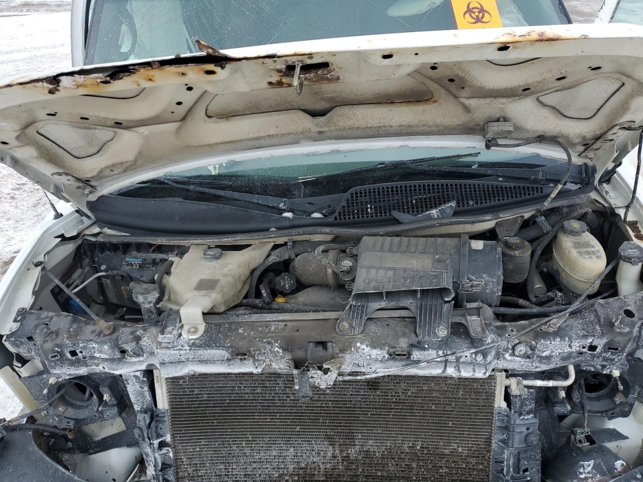 2014 Chevrolet Express VIN 1GCSGAFX6E1182142 Copart auction photo, side / front end damage thumbnail 13