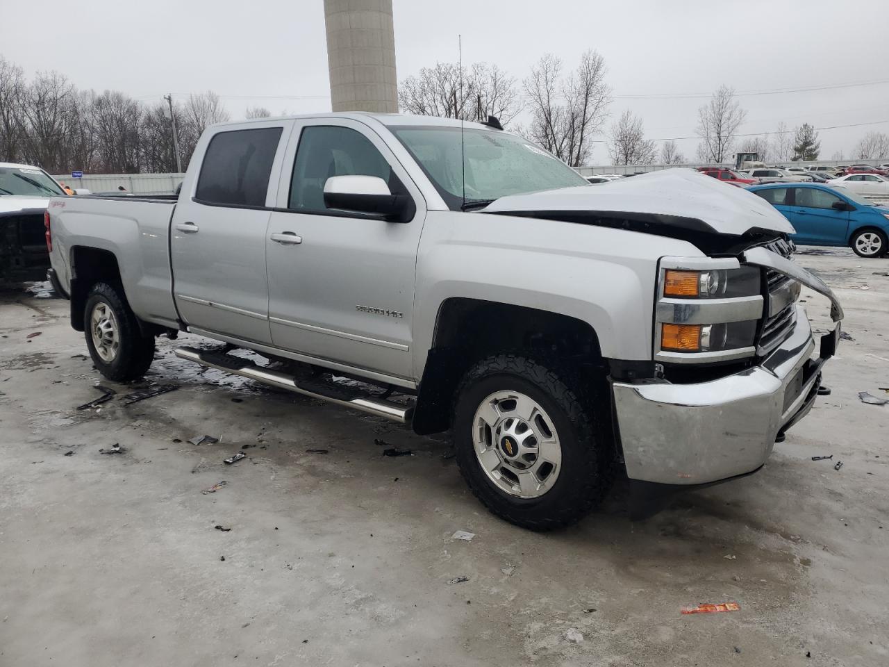 2017 Chevrolet Silverado VIN 1GC1KVEG0HF102960 Copart auction photo, front end damage thumbnail 4