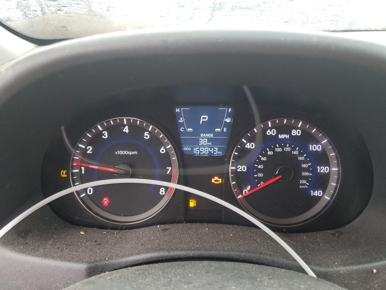 2014 Hyundai Accent VIN KMHCT4AE7EU603139 Copart auction photo, front end damage thumbnail 9