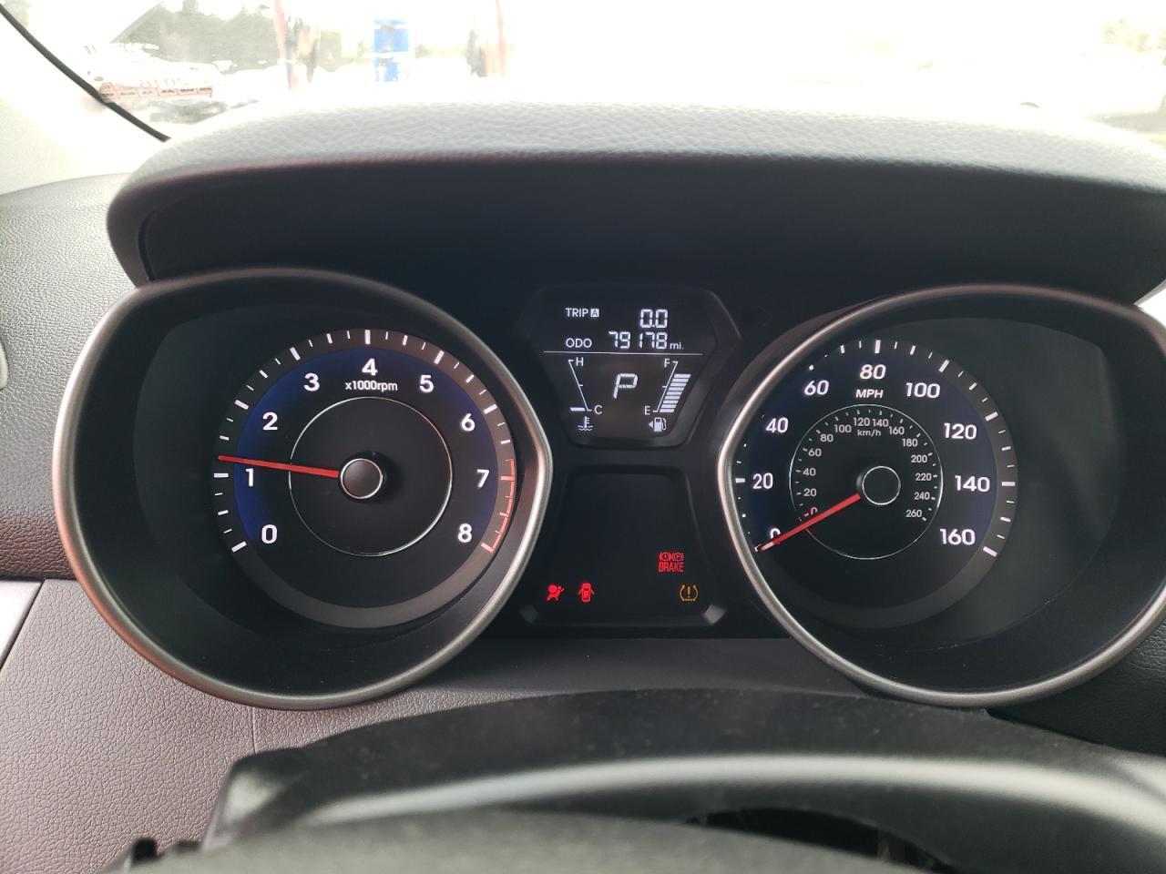 2011 Hyundai Elantra VIN 5NPDH4AE9BH031538 Copart auction photo, vandalism damage thumbnail 9