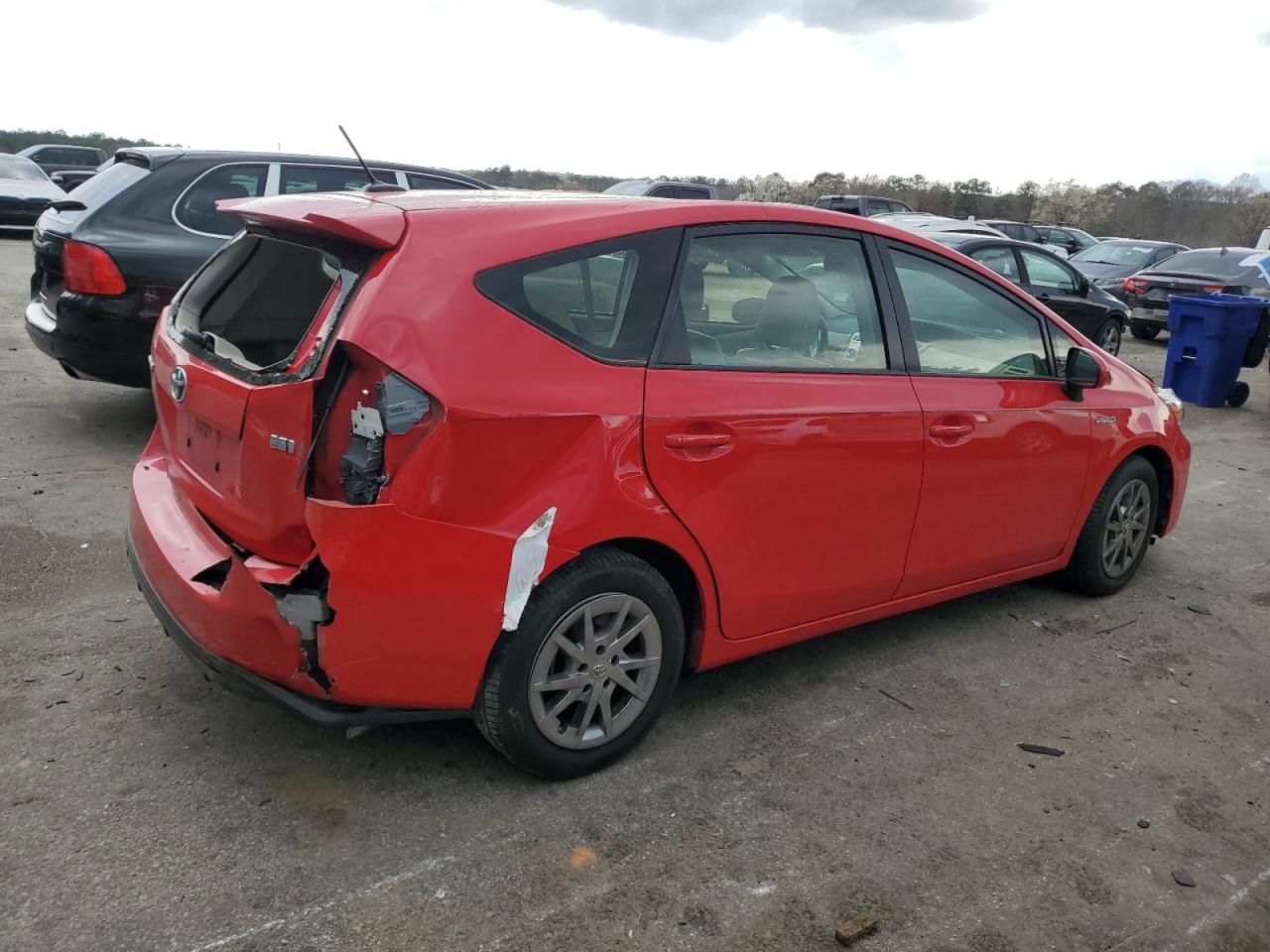 2016 Toyota Prius VIN JTDZN3EU1GJ044731 Copart auction photo, rear end damage thumbnail 3