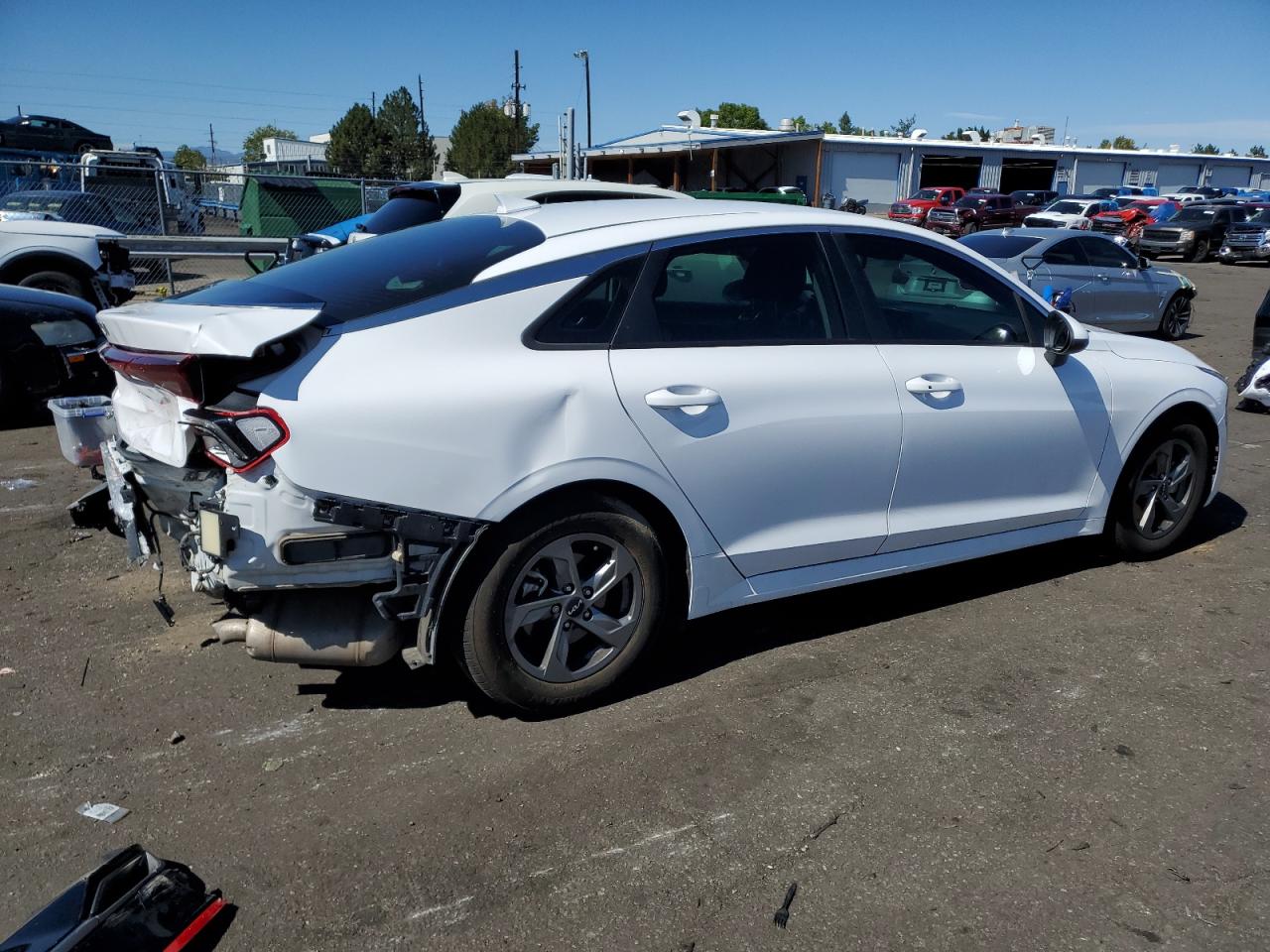 2023 KIA K5 VIN 5XXG14J27PG190598 Copart auction photo, rear end damage thumbnail 3