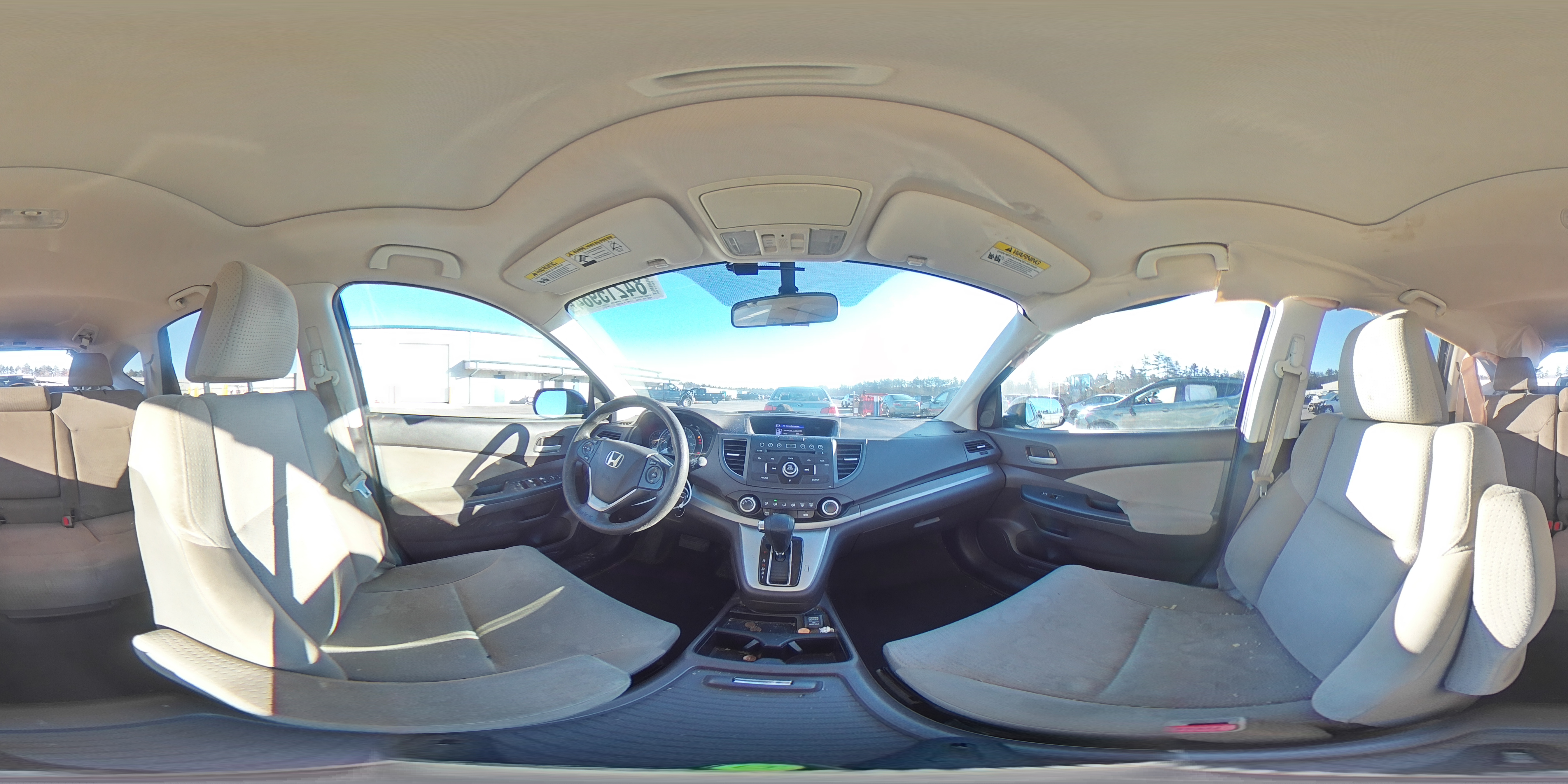 2013 Honda CR-V VIN 5J6RM4H57DL013118 Copart auction photo, all over damage thumbnail 14