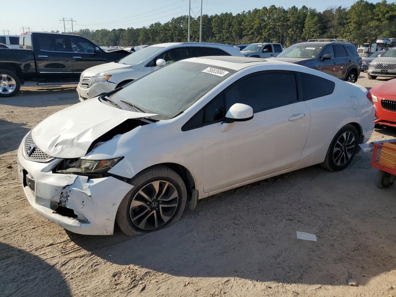 2013 Honda Civic VIN 2HGFG3B85DH504749