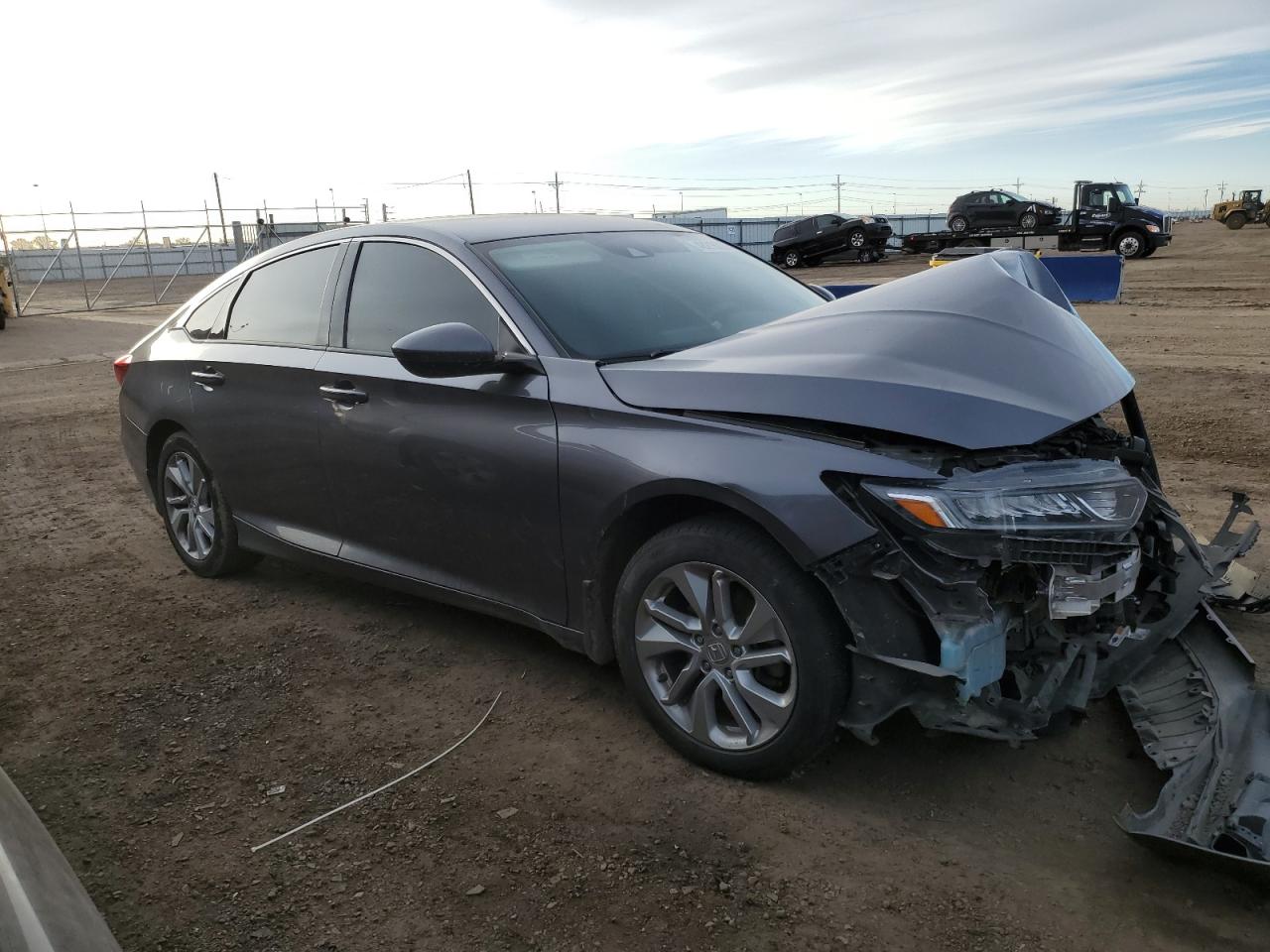 2020 Honda Accord VIN 1HGCV1F19LA100134 Copart auction photo, front end damage thumbnail 4
