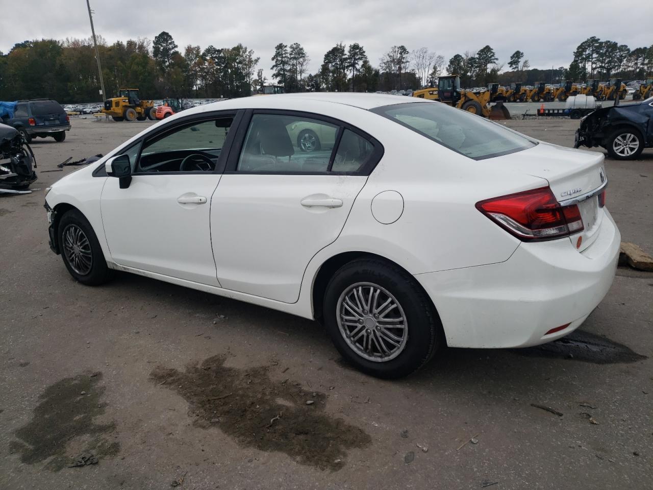 2014 Honda Civic VIN 2HGFB2F53EH500810 Copart auction photo, all over damage thumbnail 2
