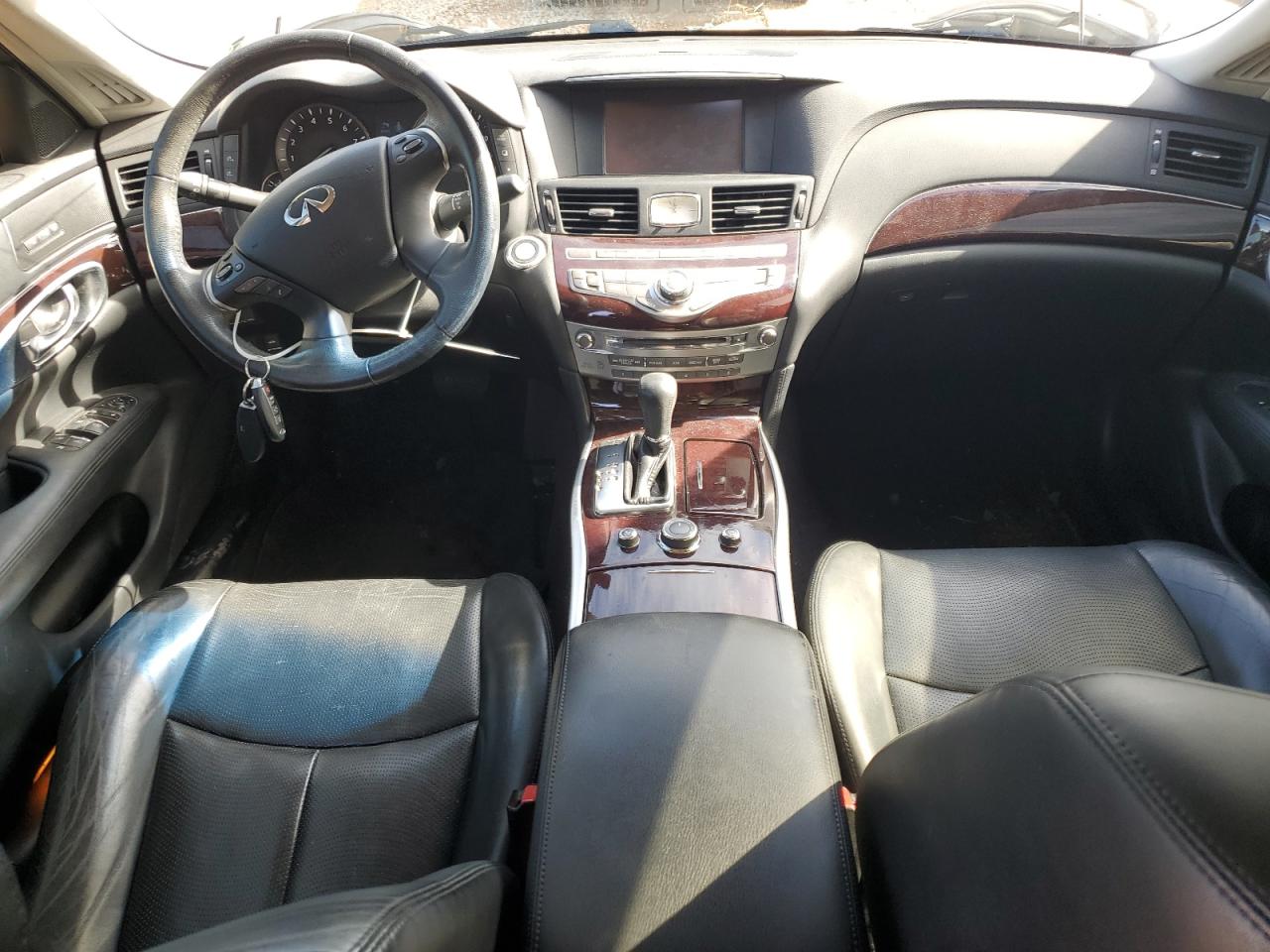 2015 Infiniti Q70 VIN JN1BY1PP9FM600255 Copart auction photo, front end damage thumbnail 8