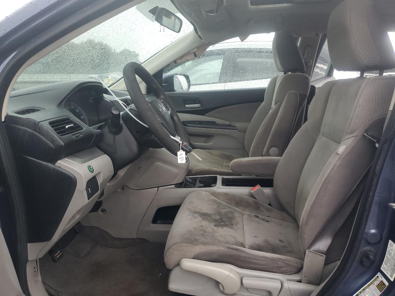 2012 Honda CR-V VIN 5J6RM4H52CL083446 Copart auction photo, all over damage thumbnail 7