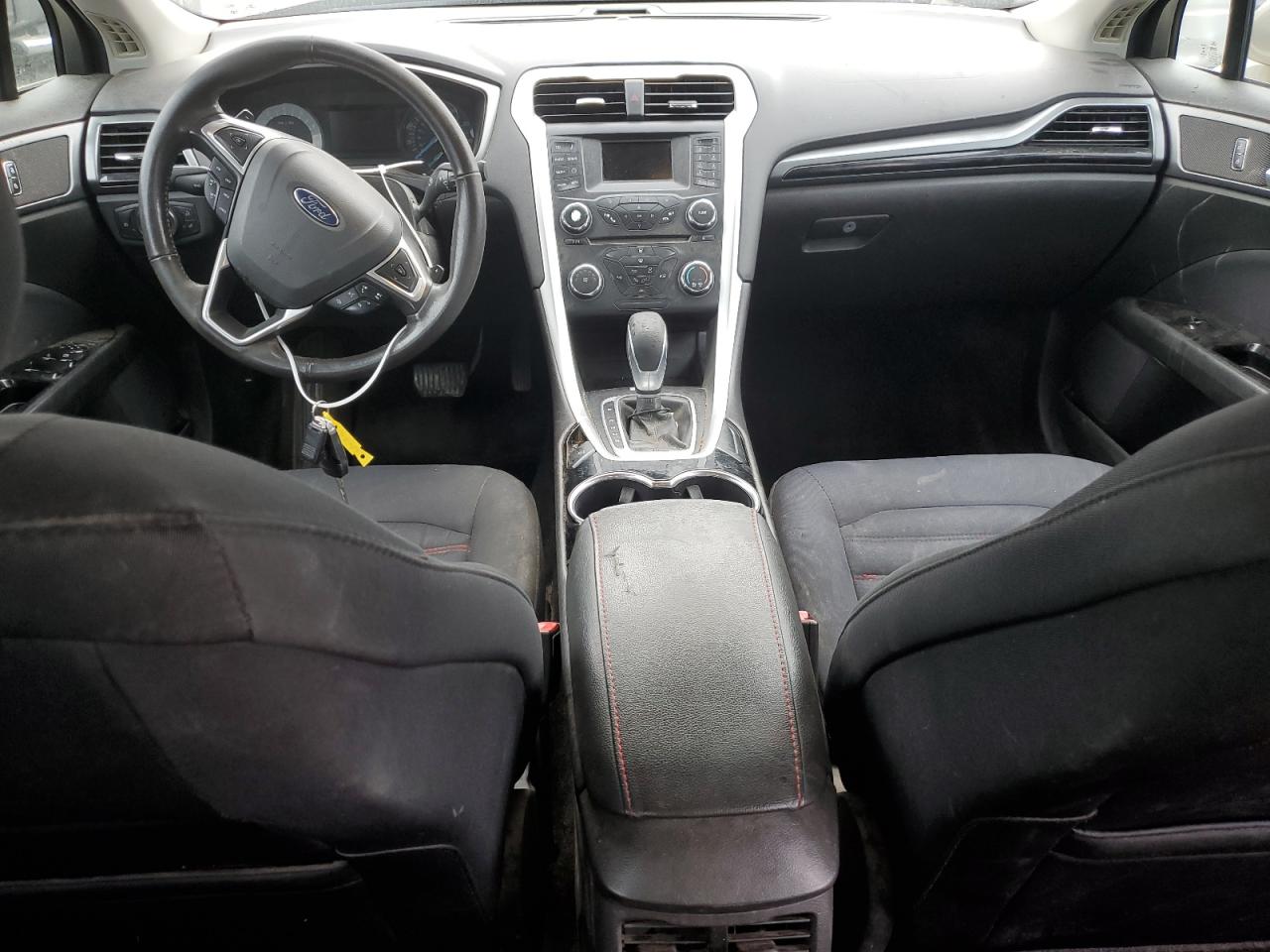 2015 Ford Fusion VIN 3FA6P0H9XFR239739 Copart auction photo, front end damage thumbnail 8