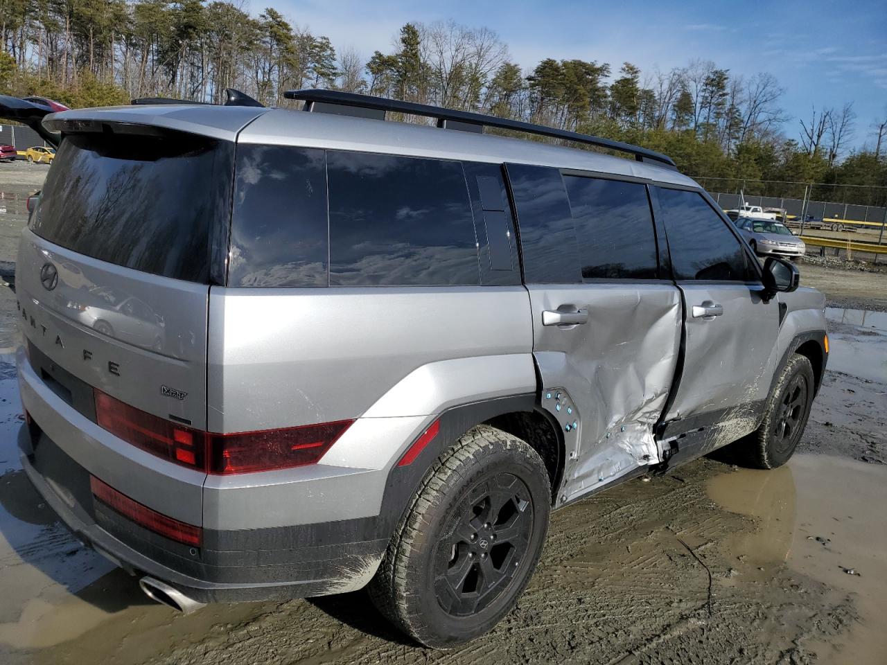 2024 Hyundai Santa Fe VIN 5NMP3DGL7RH066023 Copart auction photo, side damage thumbnail 3