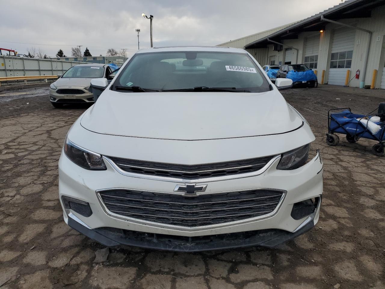 2017 Chevrolet Malibu VIN 1G1ZE5ST1HF243959 Copart auction photo, front end / rear end damage thumbnail 5