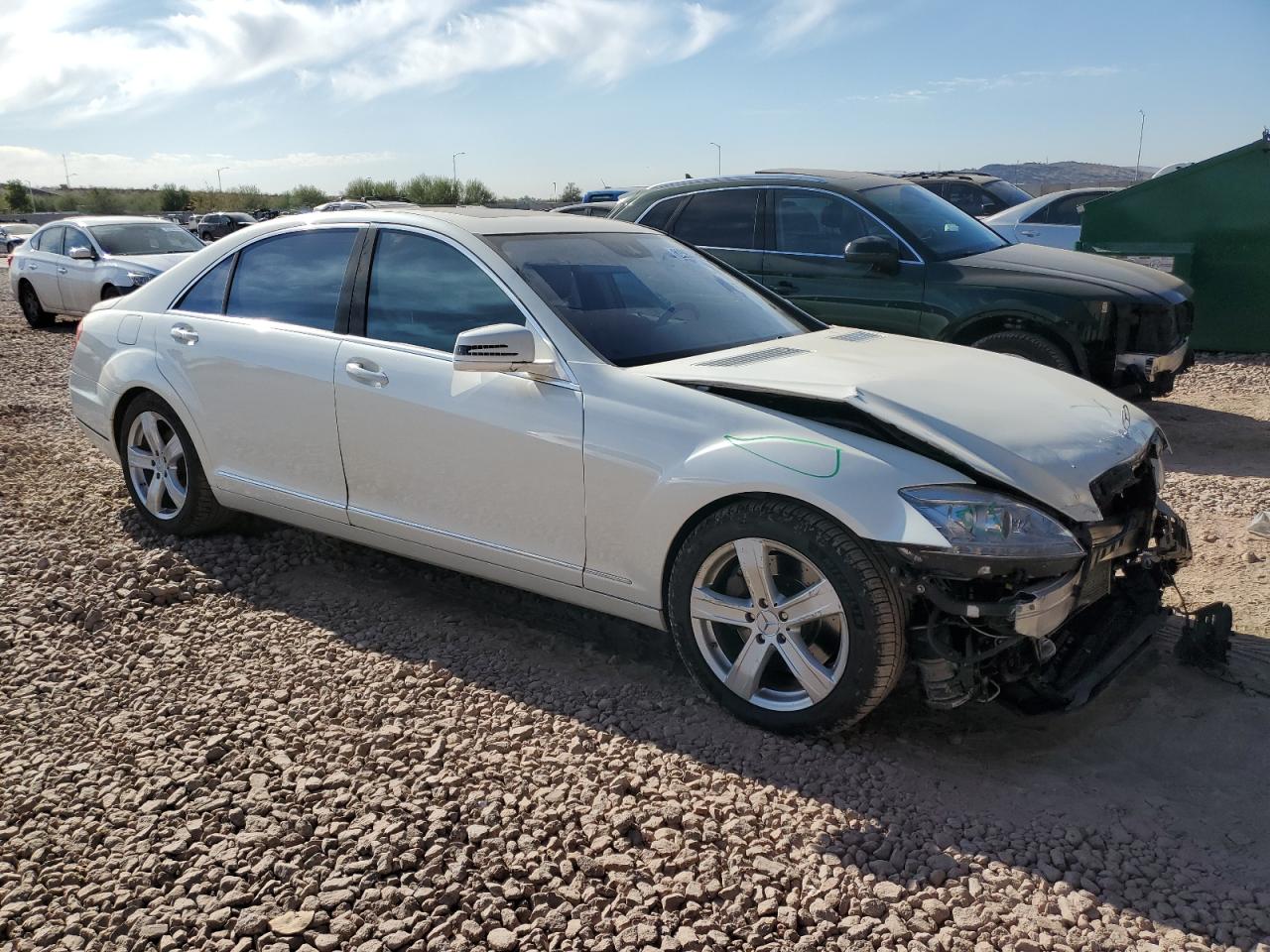 2013 Mercedes-Benz S-klasse VIN WDDNG7DB1DA493408 Copart auction photo, front end damage thumbnail 4