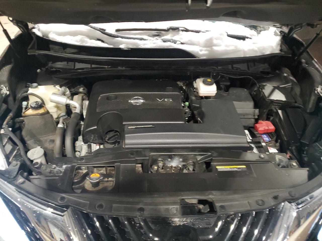 2015 Nissan Murano VIN 5N1AZ2MHXFN233607 Copart auction photo, side / rear end damage thumbnail 12