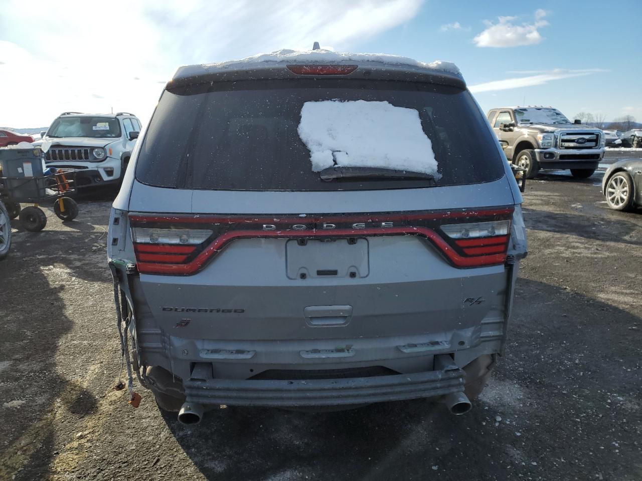 2020 Dodge Durango VIN 1C4SDJCT1LC262217 Copart auction photo, rear end / front end damage thumbnail 6