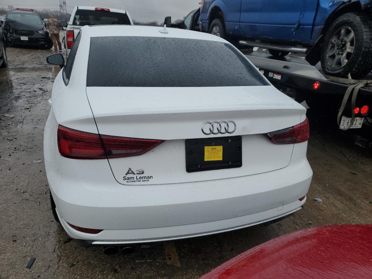 2017 Audi A3 VIN WAUAUGFF0H1042670 Copart auction photo, front end damage thumbnail 6
