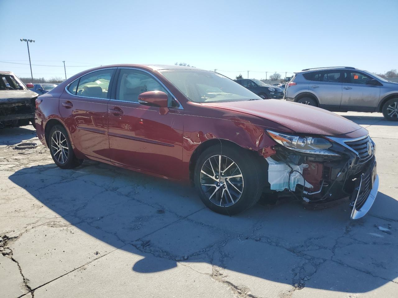 2017 Lexus ES VIN JTHBK1GG5H2250277 Copart auction photo, front end damage thumbnail 4
