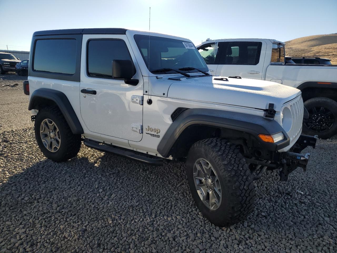 2019 Jeep Wrangler VIN 1C4GJXAG1KW645448 Copart auction photo, frame damage / all over damage thumbnail 4