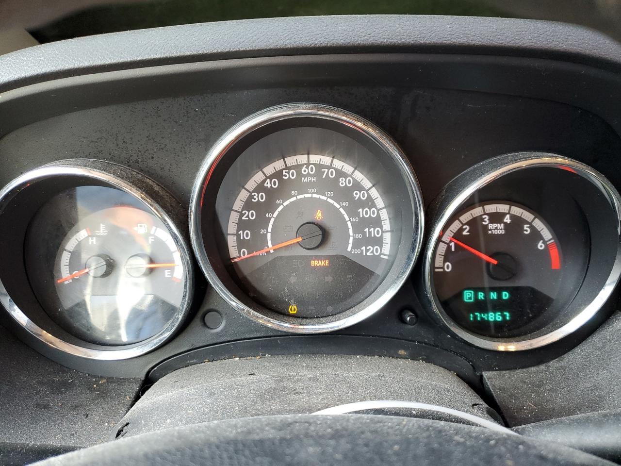 2010 Dodge Caliber VIN 1B3CB4HA2AD576034 Copart auction photo, front end / side damage thumbnail 9