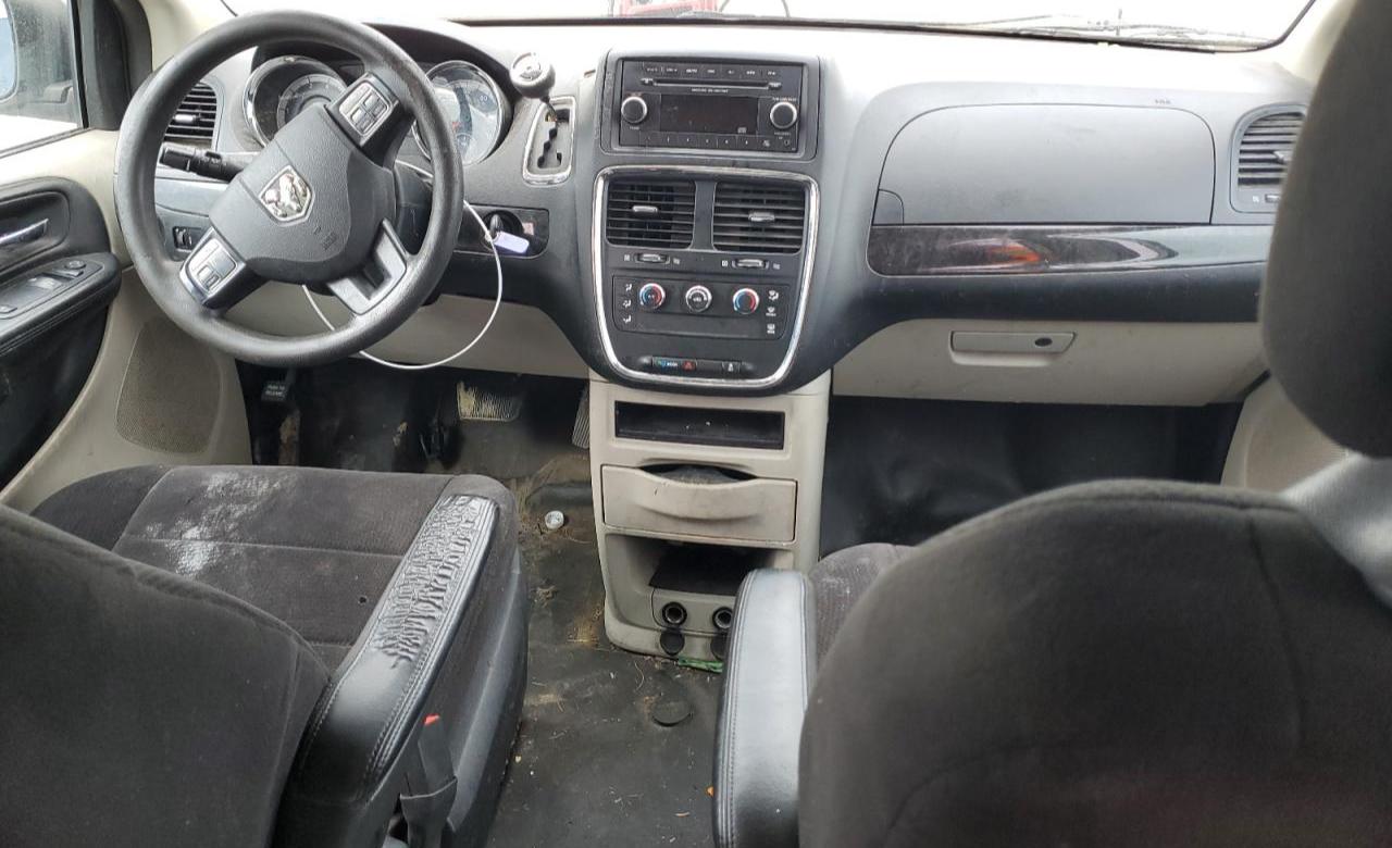2013 RAM Cargo Van Tradesman VIN 2C4JRGAG7DR763899 Copart auction photo, water/flood / all over damage thumbnail 8