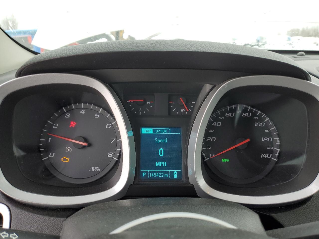 2016 Chevrolet Equinox VIN 2GNALCEK4G1167166 Copart auction photo, side / front end damage thumbnail 9