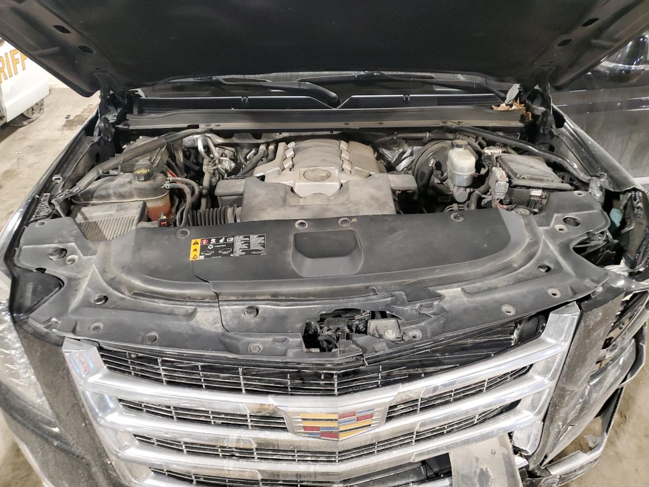 2017 Cadillac Escalade VIN 1GYS4JKJ0HR356698 Copart auction photo, front end / minor dent/scratches damage thumbnail 13