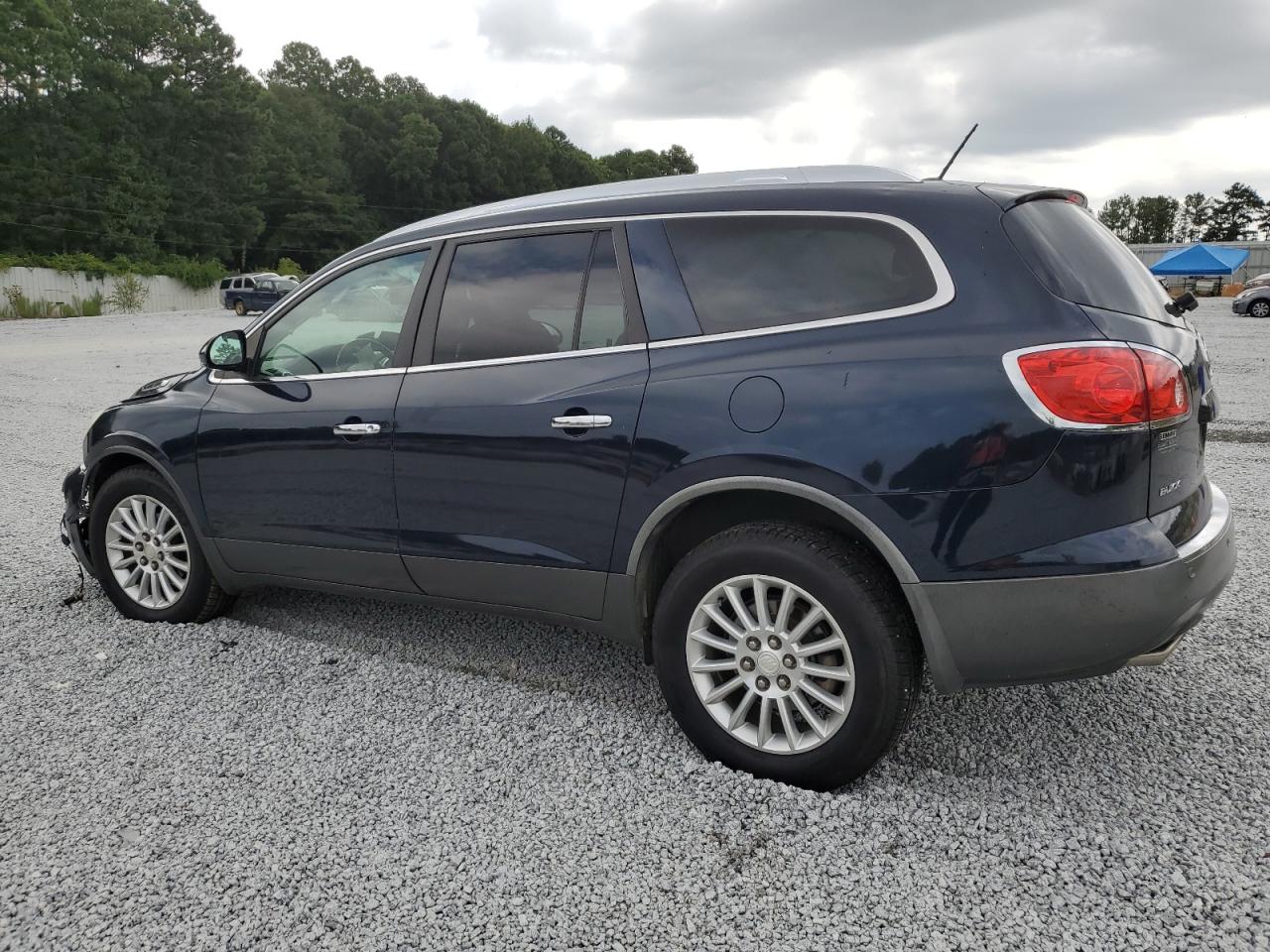 2012 Buick Enclave VIN 5GAKRCED7CJ184204 Copart auction photo, front end / mechanical damage thumbnail 2