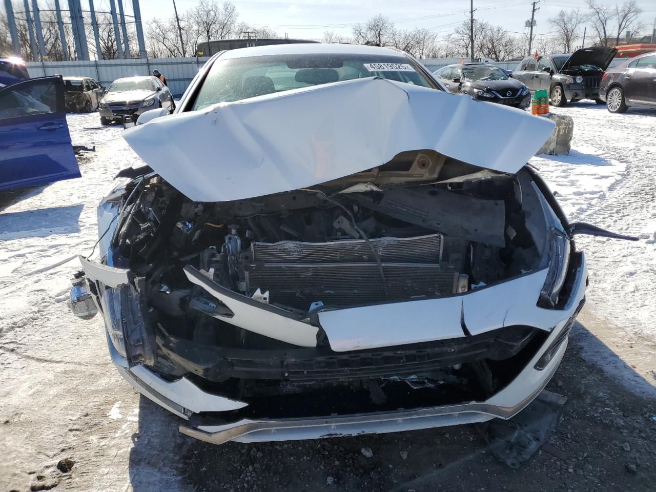 2018 Hyundai Sonata VIN 5NPE34AF2JH727233 Copart auction photo, front end damage thumbnail 5