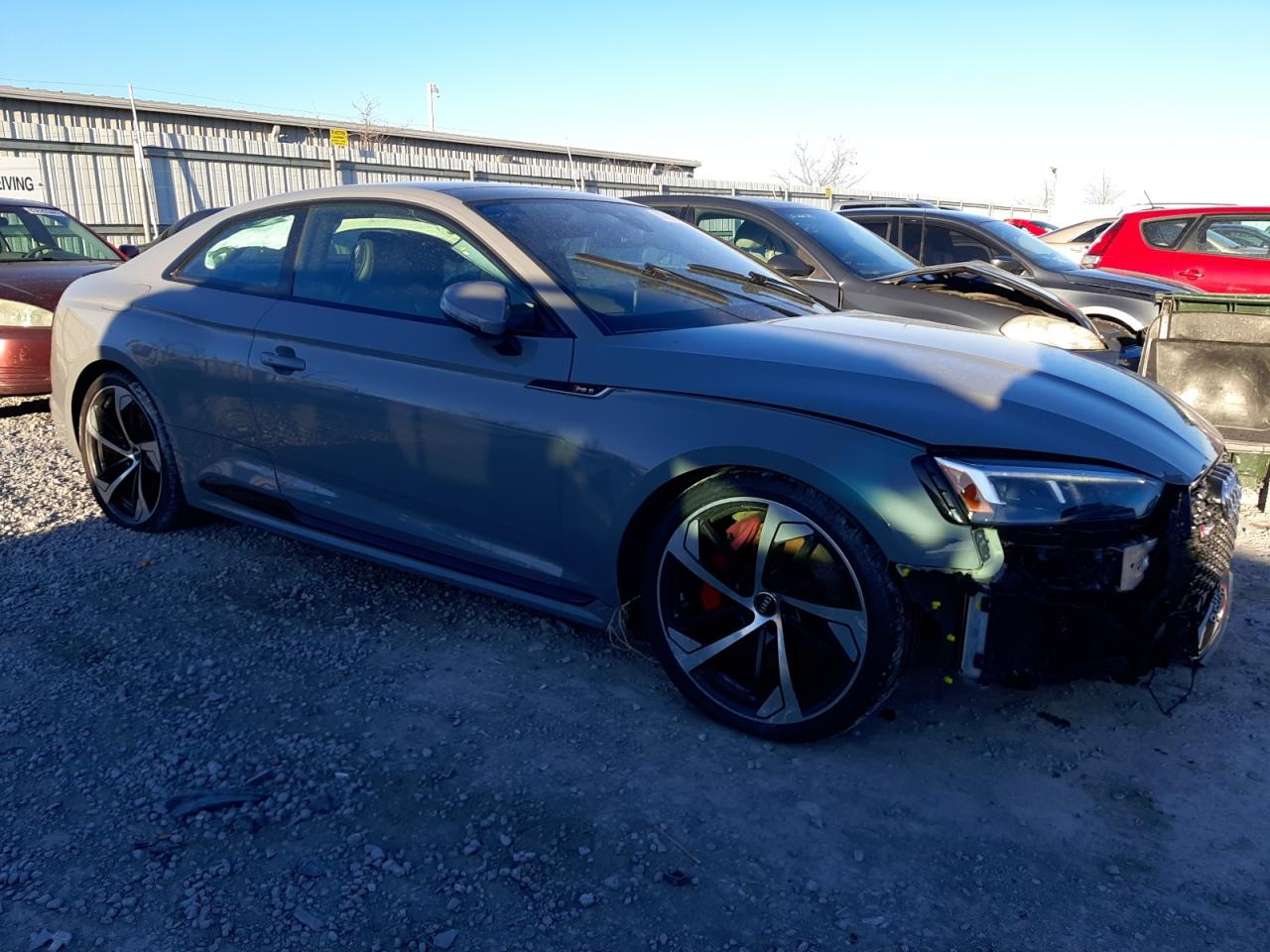 2018 Audi RS5 VIN WUAPWAF52JA902105 Copart auction photo, front end damage thumbnail 4