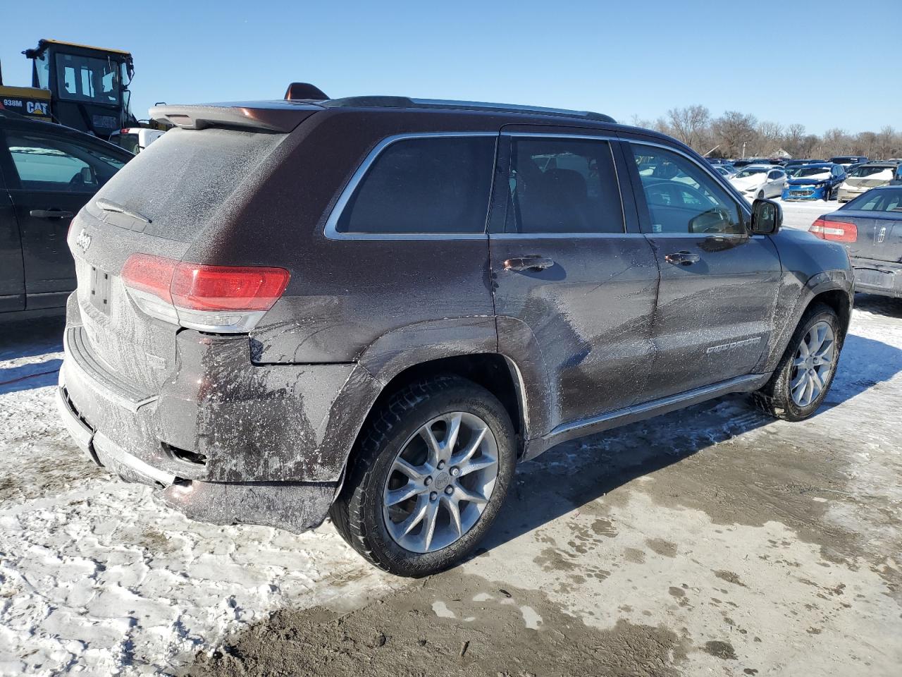 2015 Jeep Grand Cherokee VIN 1C4RJFJG4FC845539 Copart auction photo, rear end damage thumbnail 3