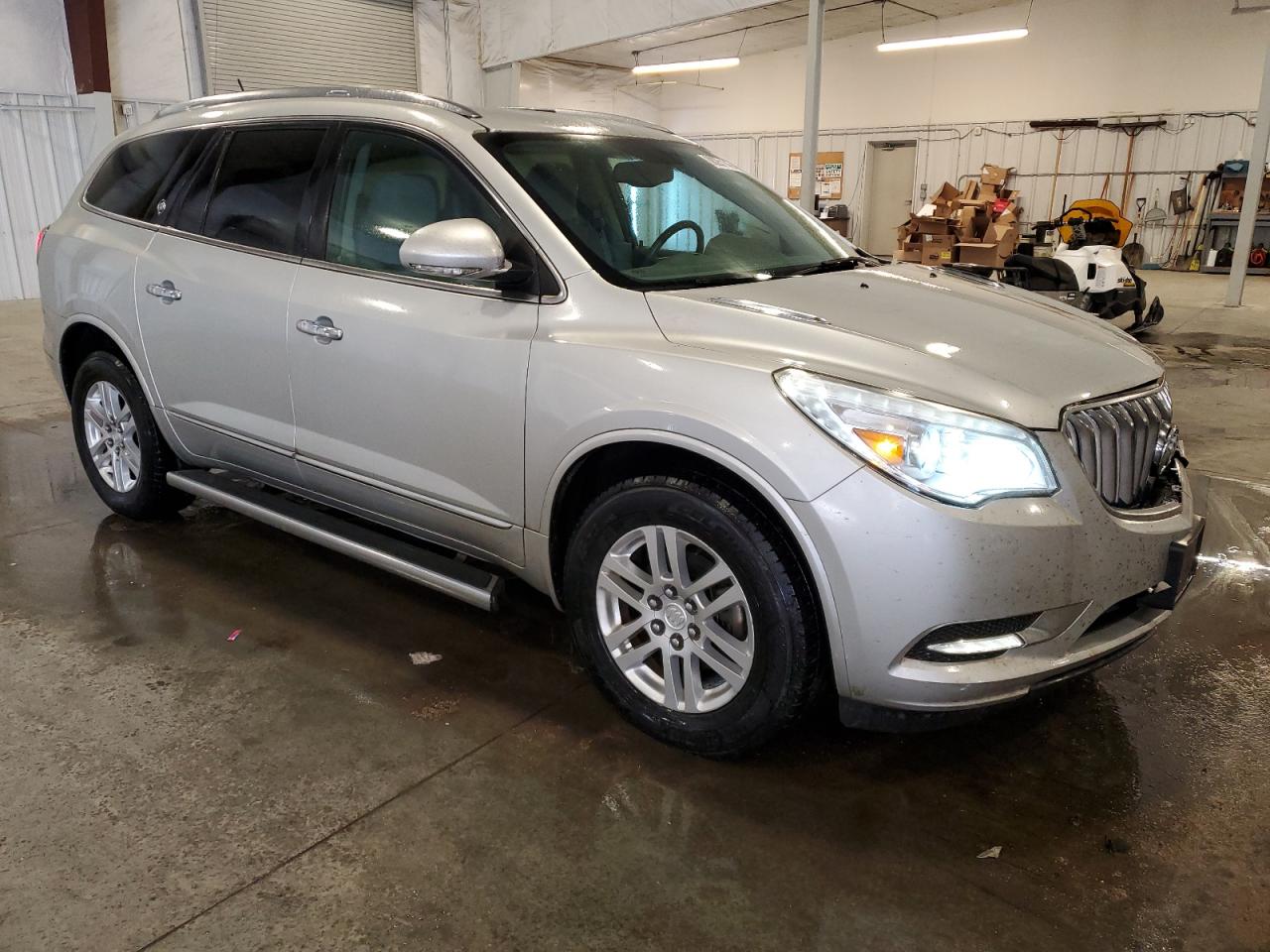 2014 Buick Enclave VIN 5GAKRAKD1EJ190558 Copart auction photo, front end damage thumbnail 4
