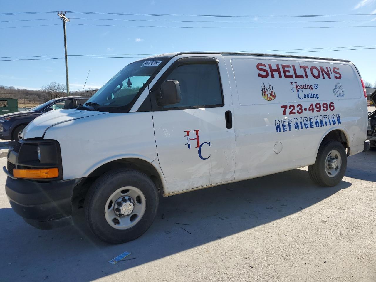 2017 Chevrolet Express VIN 1GCWGAFF0H1119776