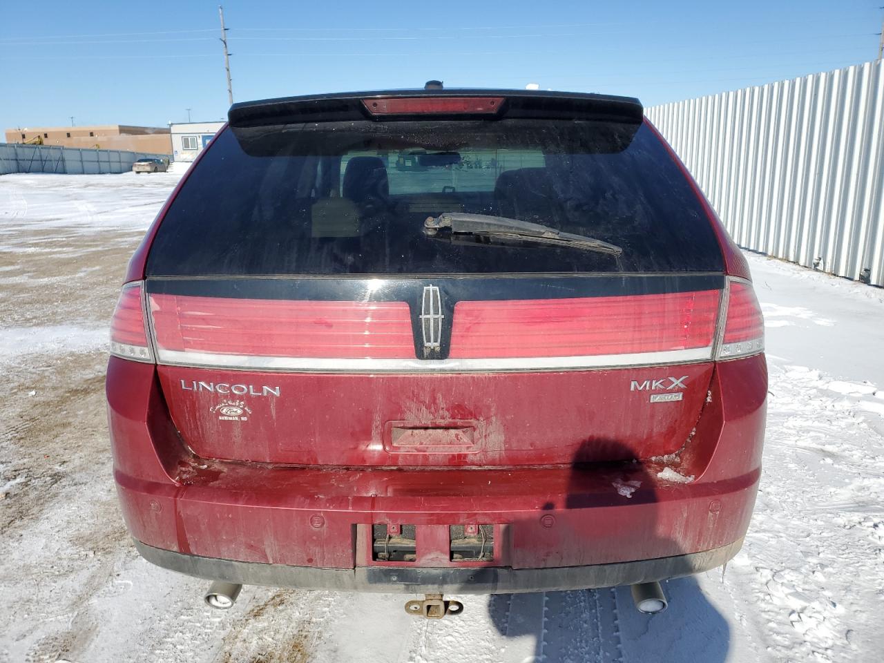 2007 Lincoln MKX VIN 2LMDU88C47BJ35557 Copart auction photo, front end damage thumbnail 6