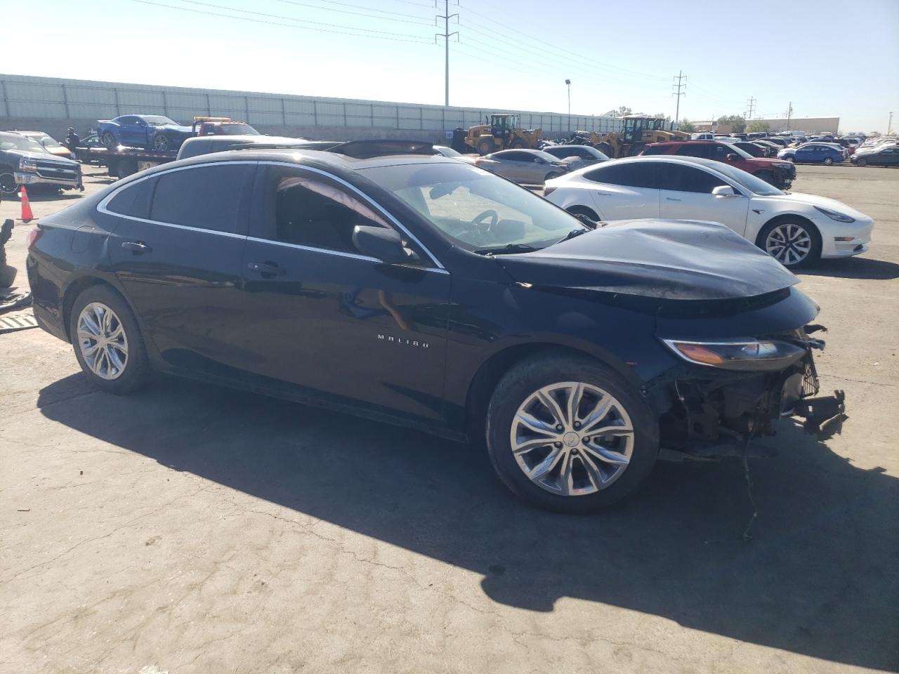 2020 Chevrolet Malibu VIN 1G1ZD5ST5LF013529 Copart auction photo, front end damage thumbnail 4