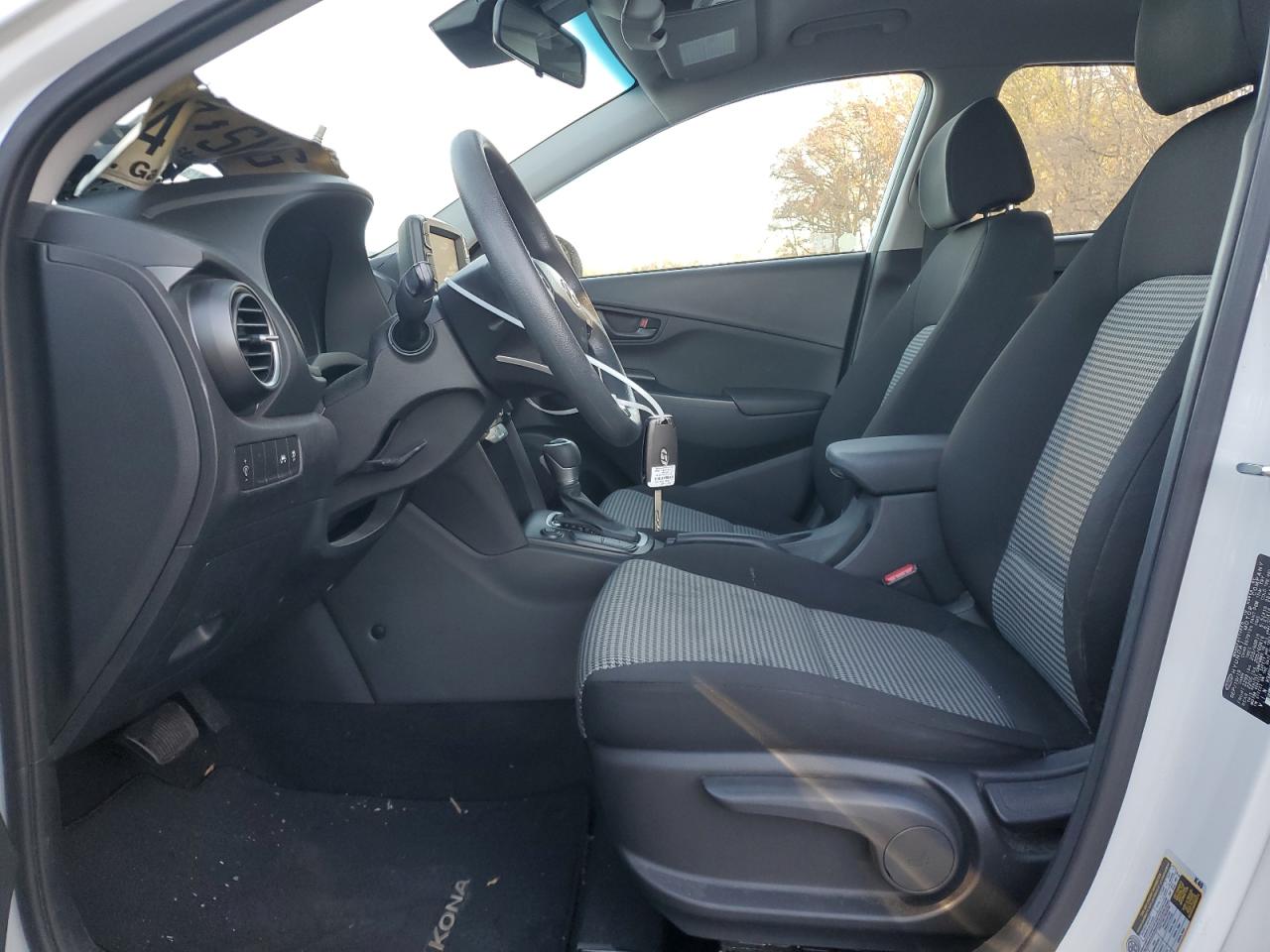 2020 Hyundai Kona VIN KM8K12AA7LU458670 Copart auction photo, front end damage thumbnail 7