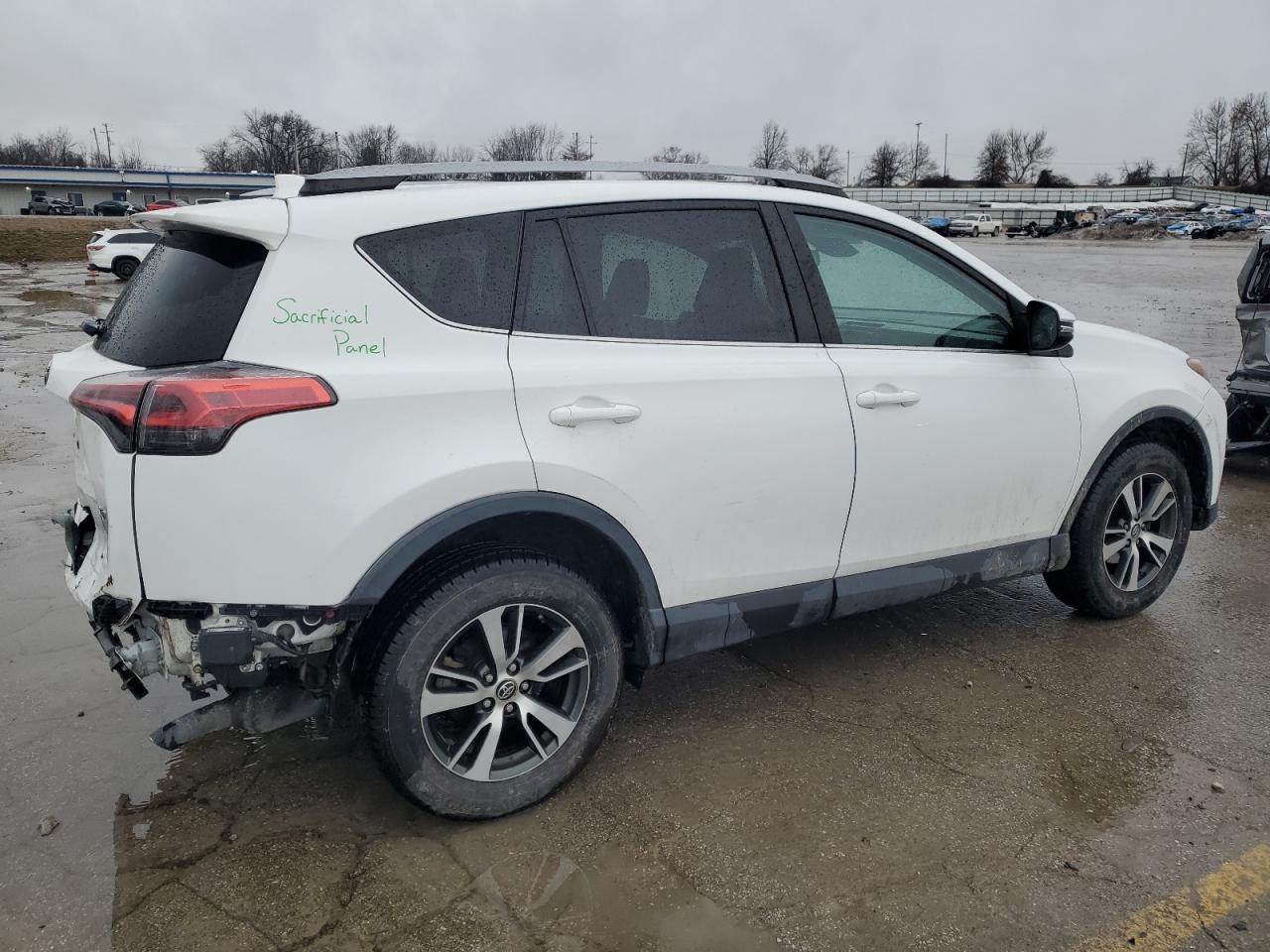 2018 Toyota RAV 4 VIN 2T3WFREV3JW409608 Copart auction photo, rear end damage thumbnail 3