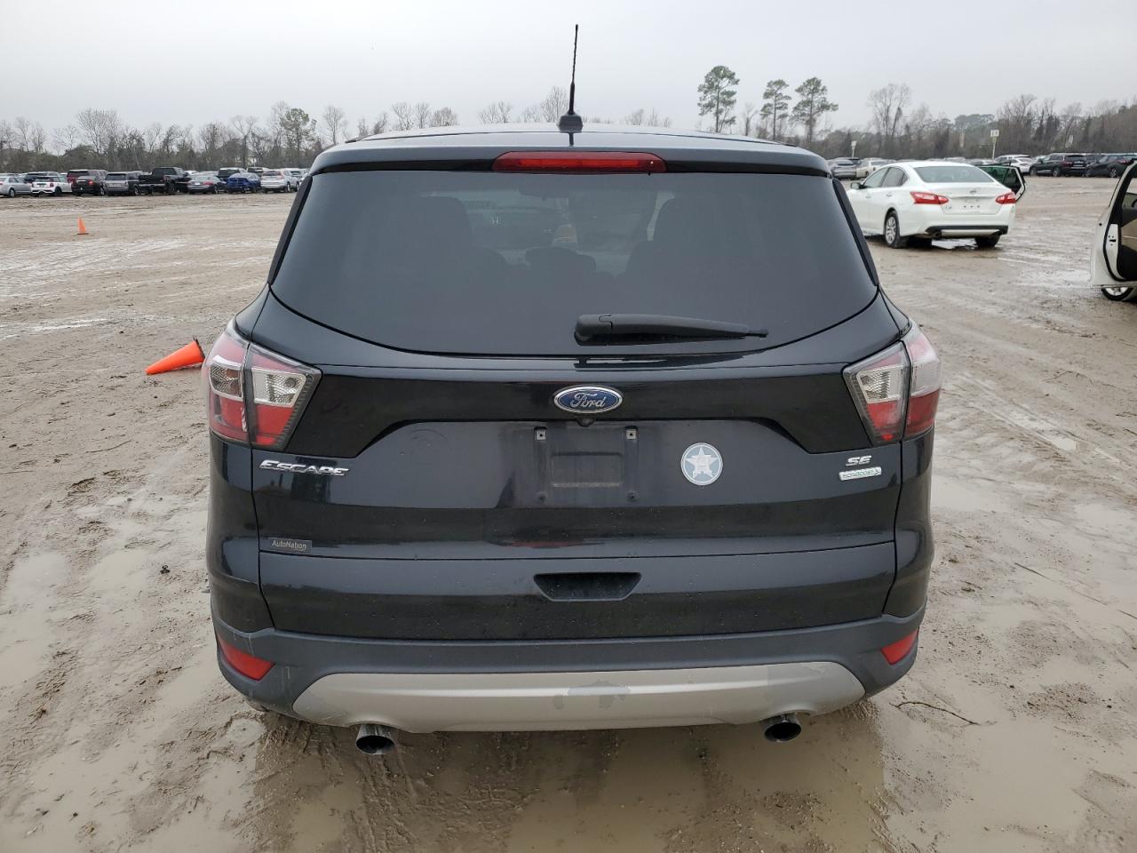 2017 Ford Escape VIN 1FMCU0GDXHUA38474 Copart auction photo, all over damage thumbnail 6