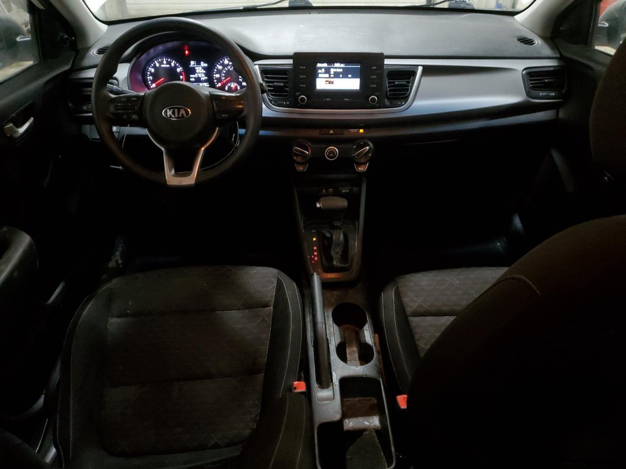 2018 KIA Rio VIN 3KPA24AB2JE127315 Copart auction photo, front end / side damage thumbnail 8