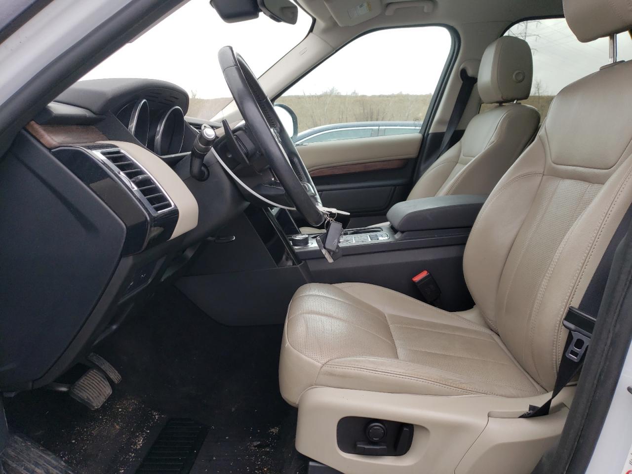2017 Land Rover Discovery VIN SALRGBBVXHA021279 Copart auction photo, rear end / front end damage thumbnail 7
