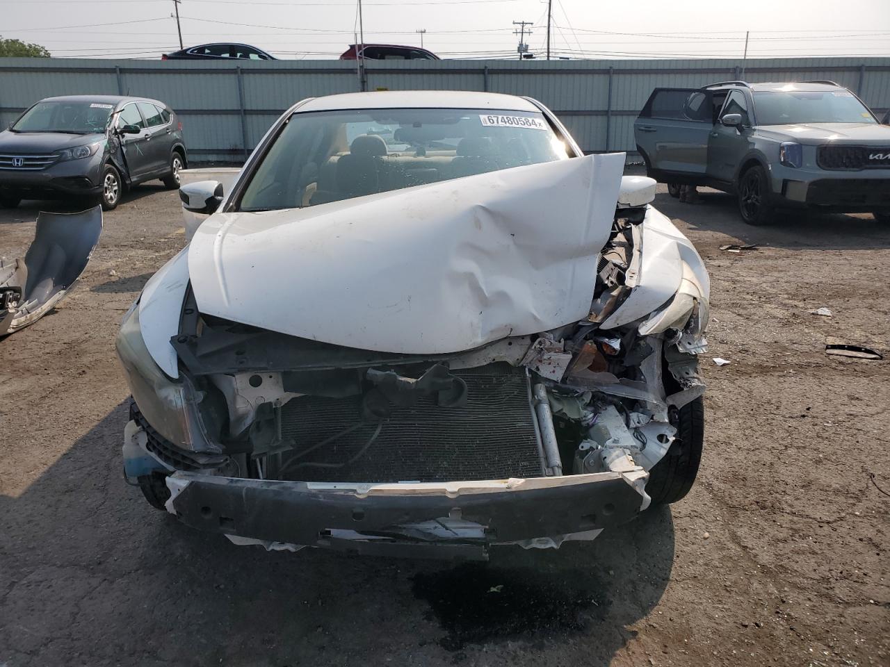 2012 Honda Accord VIN 1HGCP2F4XCA189013 Copart auction photo, rear end / front end damage thumbnail 5
