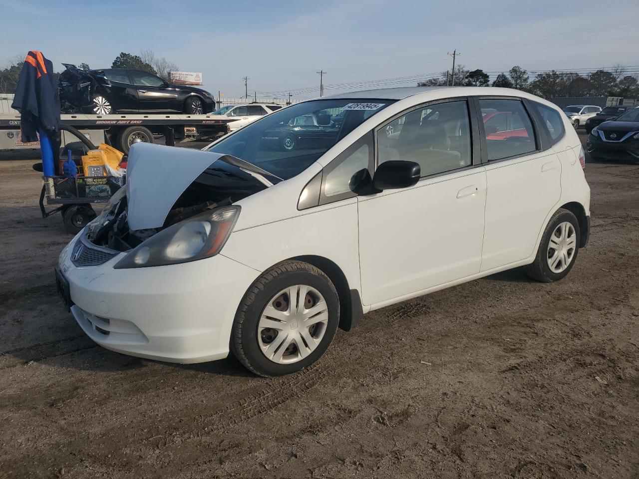 2010 Honda Fit VIN JHMGE8H27AC013637